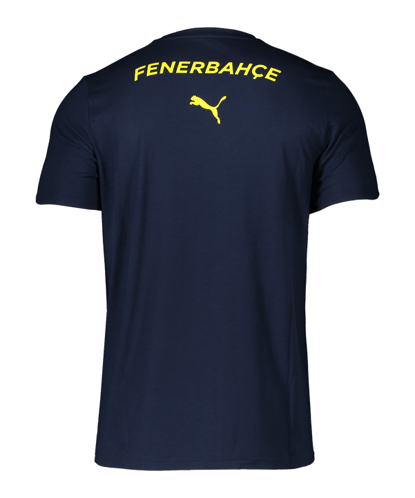 PUMA Fenerbahce Istanbul Casual T-Shirt Blau F12 - blau