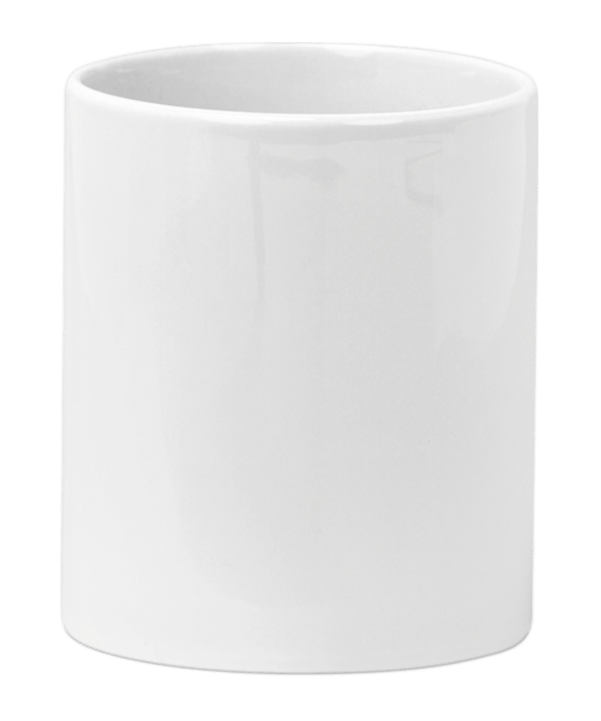 Merch Mug Shiny 11oz White - weiss