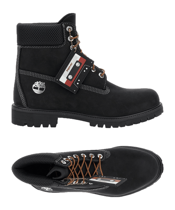 Timberland Premium 6 Inch Lace Ups Stiefel Schwarz