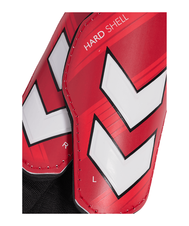 Hummel hml Hard Shell Schienbeinschoner Rot F4120 - rot