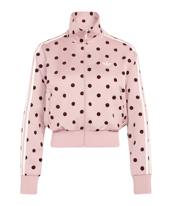 adidas Originals Satin Polka Dots Jacke Damen Lila - lila