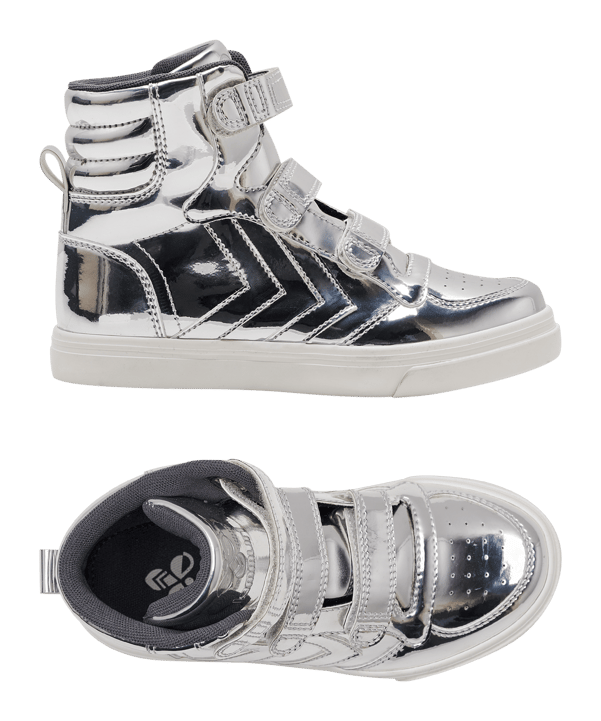 Hummel Stadil Mirror Sneaker Kids Grau F1508 - grau