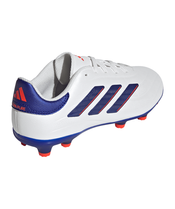 adidas COPA Pure 2 League FG Advancement Kids Weiss Blau - weiss