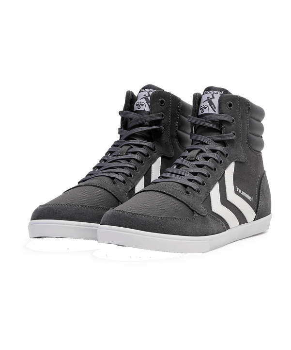 Hummel Slimmer Stadil High Sneaker Grau F2651 - grau