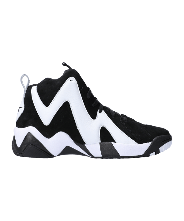 Reebok Kamikaze II High Schwarz Weiss - schwarz