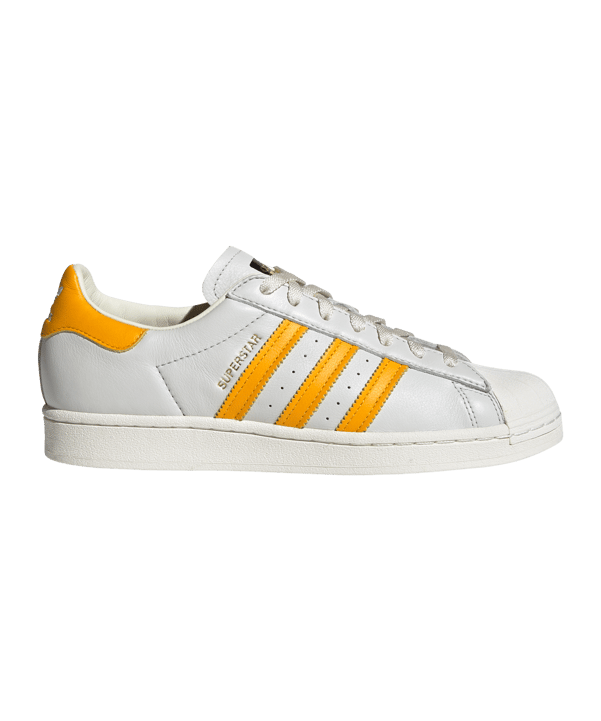 adidas Originals Superstar Weiss Gold - weiss