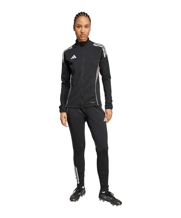 adidas Tiro 25 Competition Trainingsjacke Damen Schwarz - schwarz