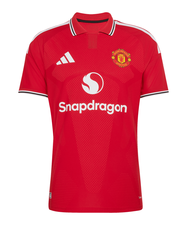 adidas Manchester United Authentic Trikot Home 2026/2027 Rot - rot