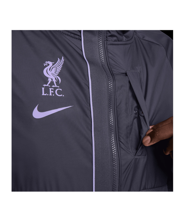 Nike FC Liverpool Winterized Allwetterjacke F015 - grau