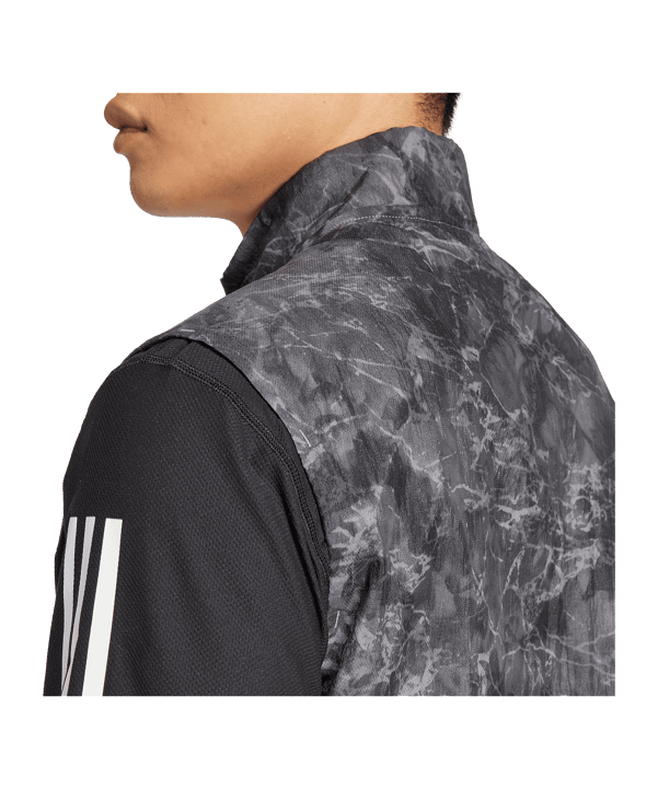 adidas Own The Run Spray Dye Veste Grigio - grigio