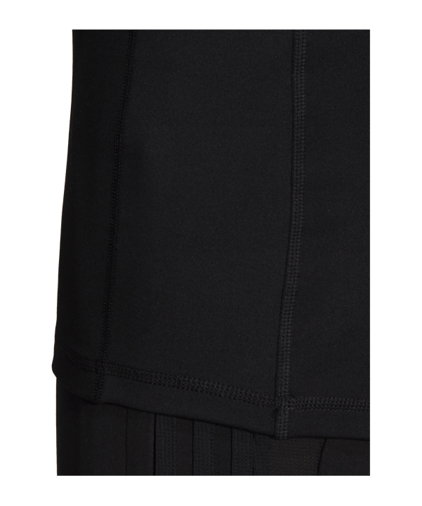 adidas TechFit Warm Longsleeve Schwarz