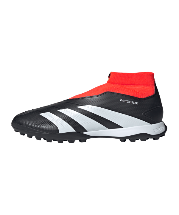 adidas Predator League LL TF Solar Energy Schwarz Weiss Rot - schwarz