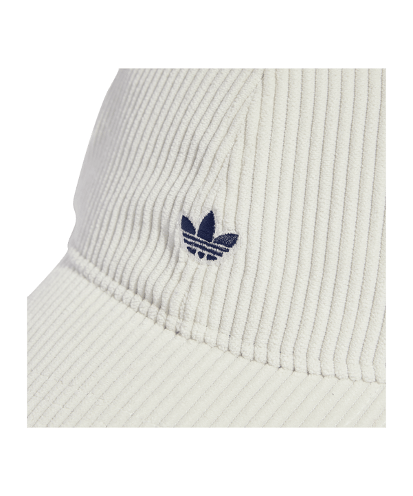 adidas Originals Corduroy Baseball Cap Weiß - weiss