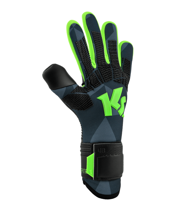 KEEPERsport Varan8 Champ NC Demon Torwarthandschuhe Schwarz - schwarz