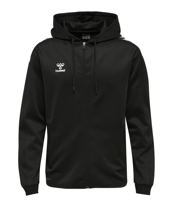 Hummel Core Xk Poly Kapuzenjacke Schwarz F2042 - schwarz