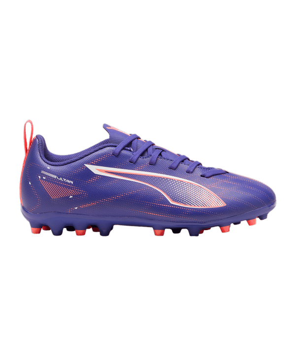 PUMA ULTRA 5 Play MG Formula Jr Kids Lila Weiss F01 - rosa