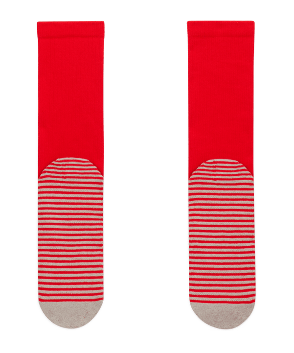 Nike Strike Crew Socken Rot Weiss F657 - rot