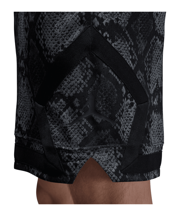 Jordan Sport Mesh Diamond Short Schwarz F010 - schwarz