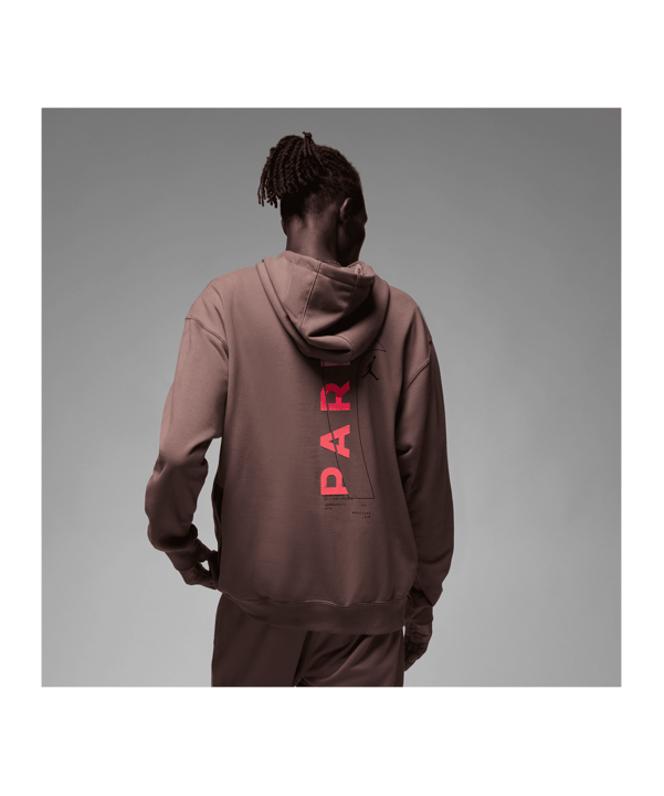 Jordan X PSG Hoody Braun F291 - braun