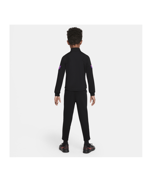 Nike FC Barcelona Trainingsanzug Kids Schwarz F014 - schwarz