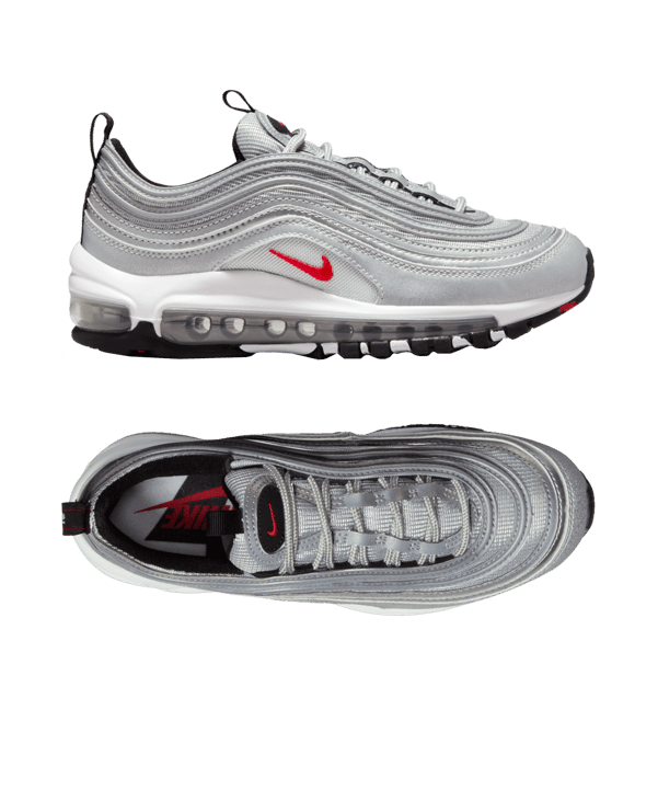 Nike Air Max 97 QS SILVER BULLET Sneaker Kids F001 - schwarz