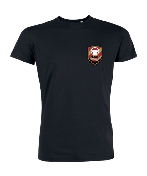 11ts Academy Shirt Brustlogo Schwarz - schwarz