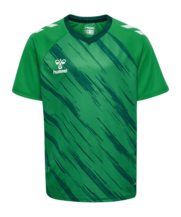 Hummel Match Triumph Trikot Kids Grün F6439 - gruen