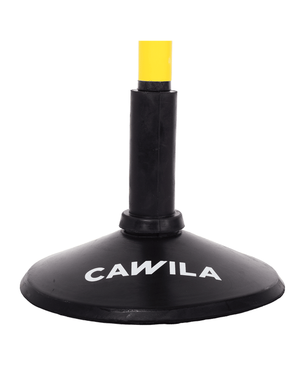 Cawila Academy Slalom-Standfuß Schwarz - schwarz
