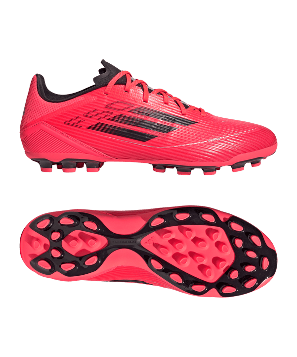 adidas F50 League 2G/3G AG Vivid Horizon Pink Schwarz - rosa