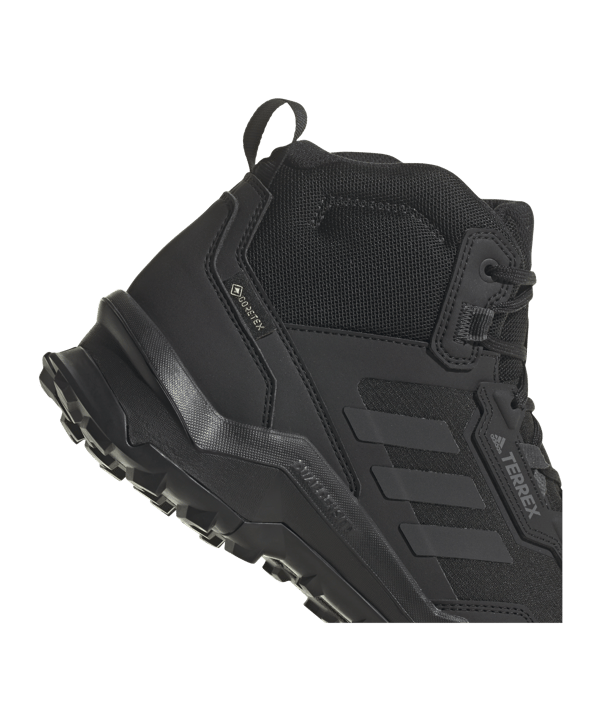 adidas Terrex AX4 Mid GTX Schwarz Grau - schwarz