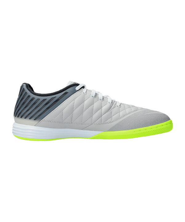 Nike Lunar Gato II IC Halle Schwarz Grau F010 - schwarz
