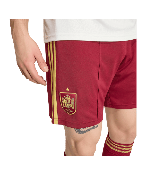 adidas FEF Spanien Short Away WM 2026 Rot - rot