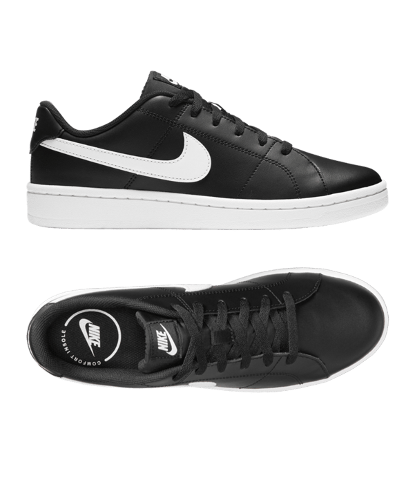 Nike Court Royale 2 Schwarz Weiss F001 - schwarz