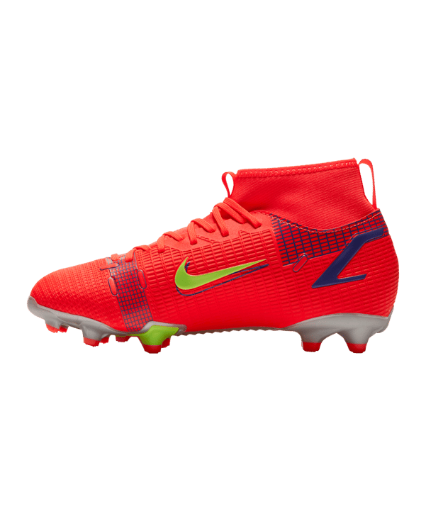 Nike Jr Mercurial Superfly VIII Spectrum Academy FG/MG Kids Rot F600 - rot