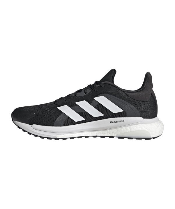 adidas Solar Glide 4 ST Running Schwarz Weiss - schwarz