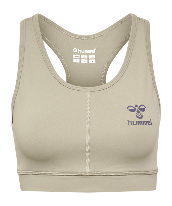 Hummel Sprint Sport-BH Damen Braun F8204 - braun