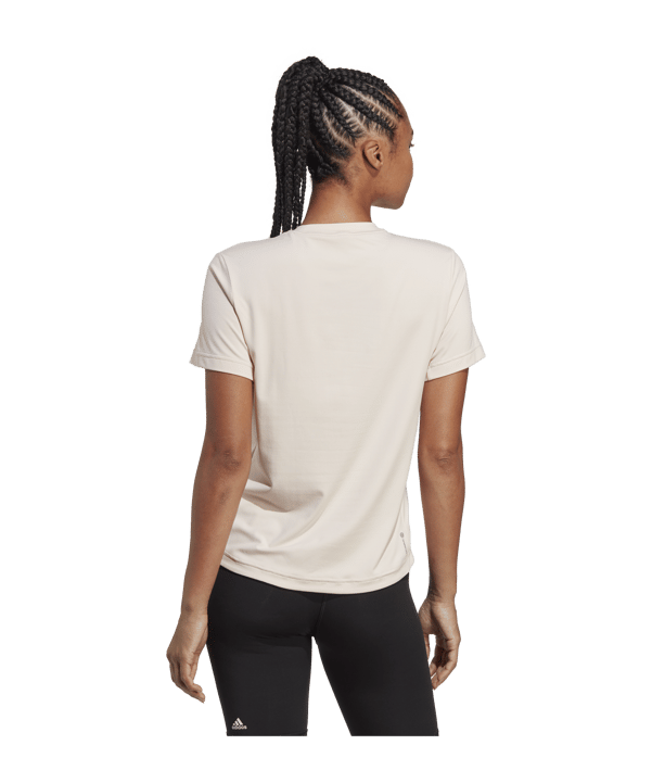 adidas Versatile T-Shirt Damen Beige - beige