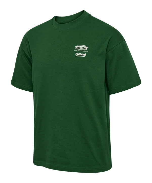 Hummel Loose Bees Stadium T-Shirt Grün F6170 - gruen
