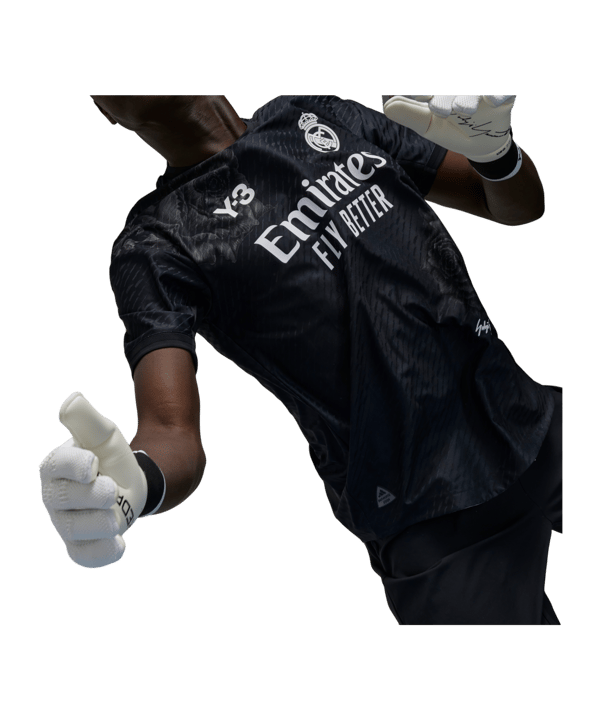 adidas Real Madrid Y3 Auth. Trikot 4th 2023/2024 Schwarz - schwarz
