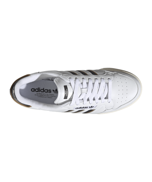 adidas Originals Continental 80 Weiss Grau - weiss