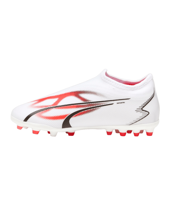 PUMA ULTRA Match LL MG Breakthrough Jr Kids Weiss Rot F01 - weiss