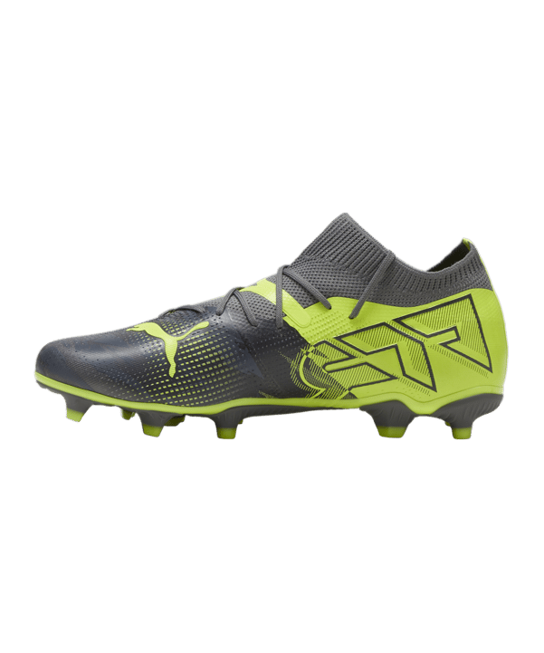 PUMA FUTURE 7 Match Rush FG/AG Grau Grün F01 - grau