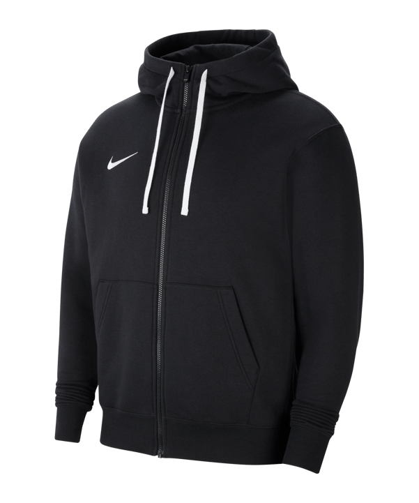 Nike Park 20 Fleece Kapuzenjacke Schwarz F010 - schwarz