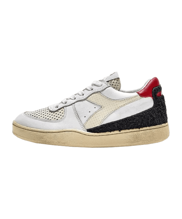 Diadora MI Basket Low Punche Sneaker Weiß - weiss