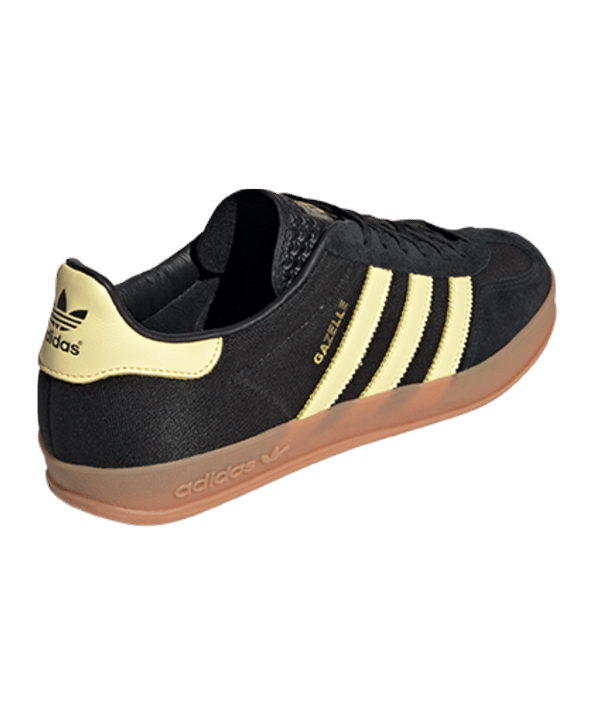 adidas Originals Gazelle Indoor Schwarz Gelb - schwarz