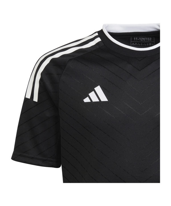 adidas Campeon 23 Trikot Kids Schwarz - schwarz