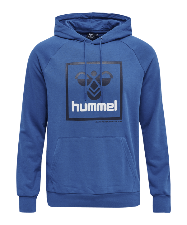 Hummel hmlISAM 2.0 Hoody Blau F7045 - blau
