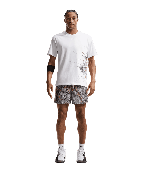 Nike 5" Practice Woven Basketball Short Grau F067 - grau