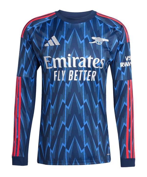adidas FC Arsenal London Trikot langarm Away 2025/2026 Blau - blau