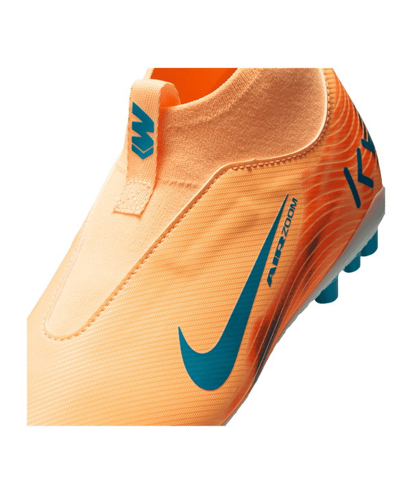 Nike Jr Air Zoom Mercurial Superfly X Academy AG Kylian Mbappe Signature Kids Orange F801 - orange